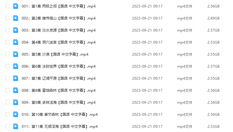 BBC紀(jì)錄片【地球脈動(dòng)】1-2季全集1080P高清國語下載