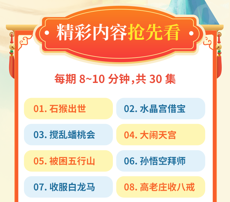 小燈塔系列：兒童版《西游記》大動(dòng)畫網(wǎng)盤下載