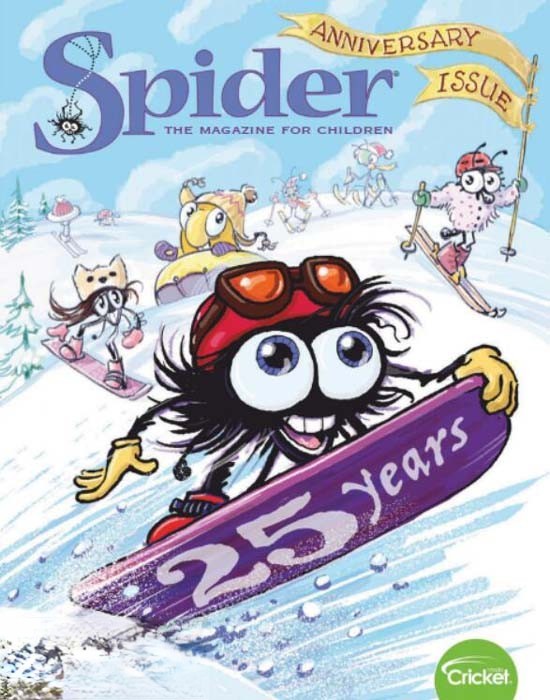 美國兒童文學(xué)故事雜志《Spider 紅蜘蛛》2016-2021高清彩頁 百度網(wǎng)盤