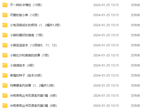 你要的繪本這里可能都有 500余冊(cè)兒童繪本PDF資源下載